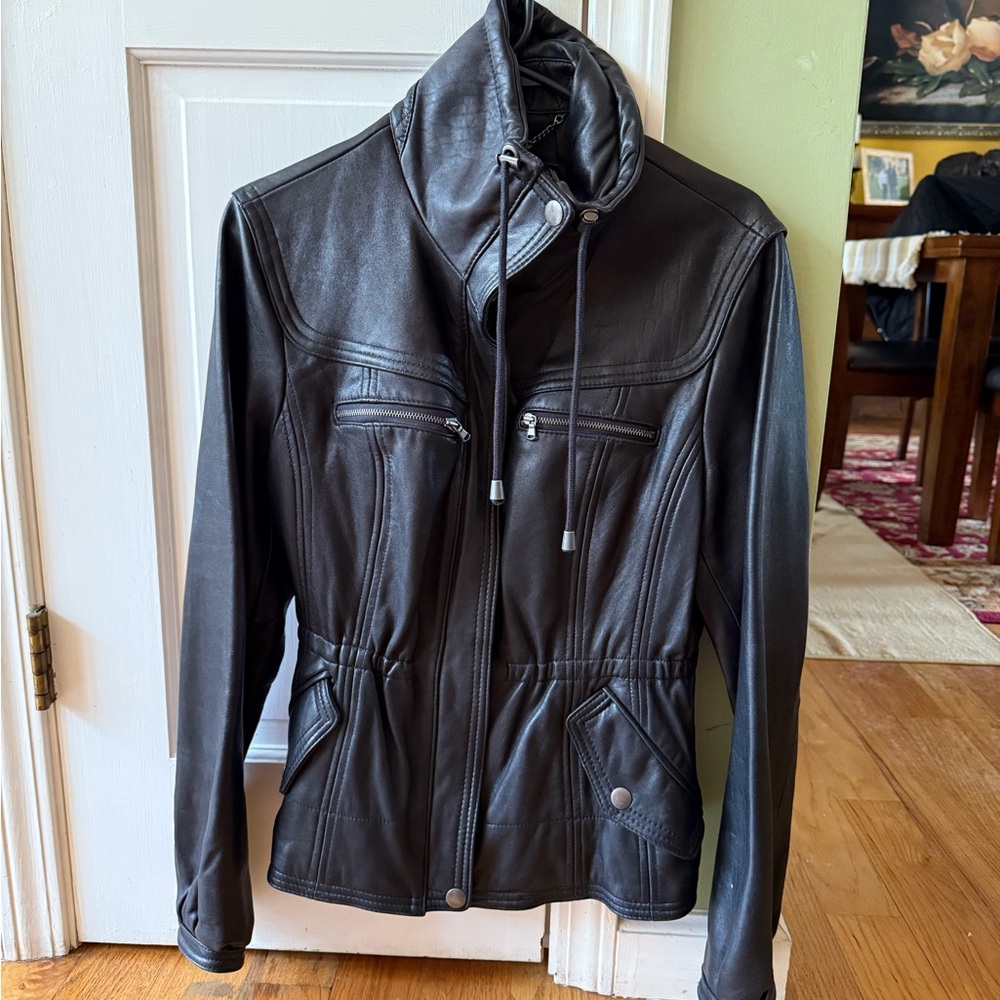 a.n.a Genuine Lambskin Jacket